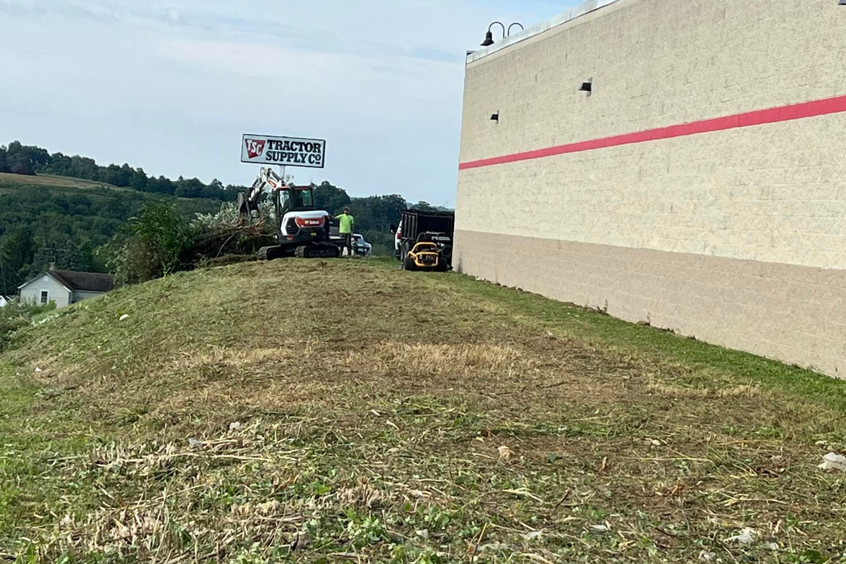 After Commercial Land Clearing